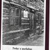 The rear of the shop was built from logs of the church